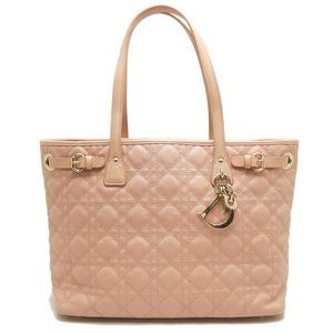 Christian Dior Lady Dior Panarea Pink Tote Bag